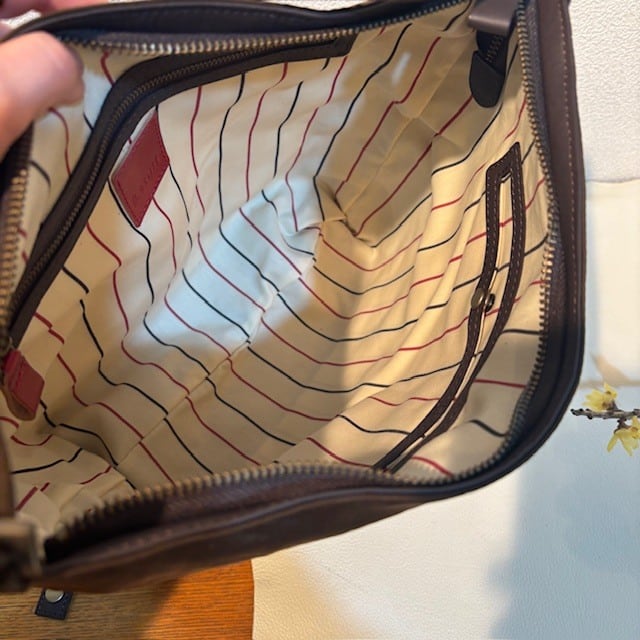 B.stuff　 再入荷！ナイロンコンビ変形2WAYショルダー(ディープブラウン)