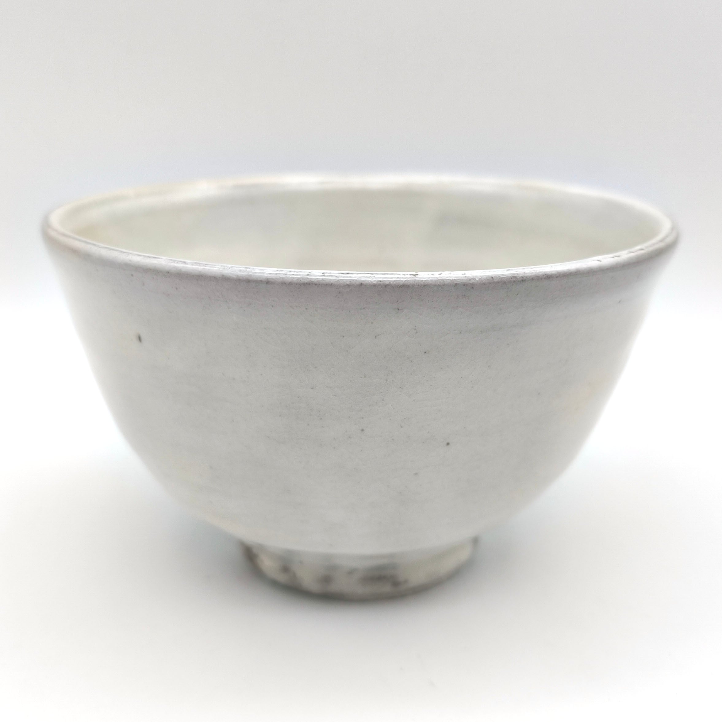 北山窯・小川哲男・抹茶碗・粉引・No.250917-14・梱包サイズ60