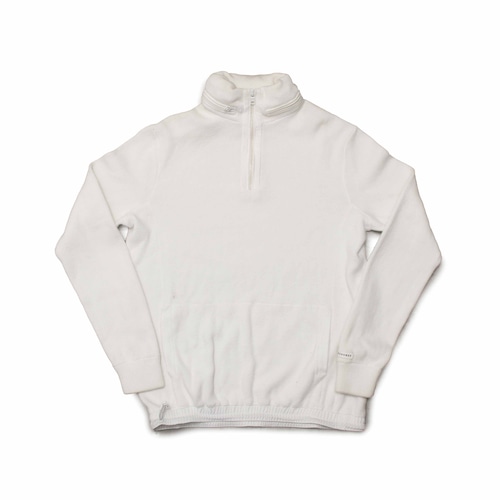 ArmaniExchange HalfZipIvoryTechKnitBlouson