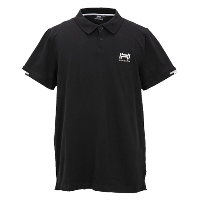 HG19-002 JEKI-S/S PIQUE POLO(BLACK)