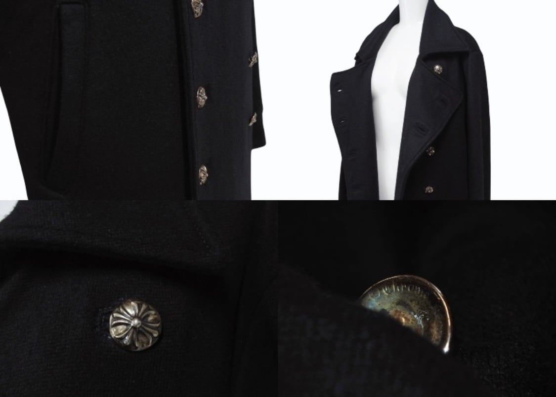 CHROME HEARTS クロムハーツ クロスボールボタン ダブルブレスト