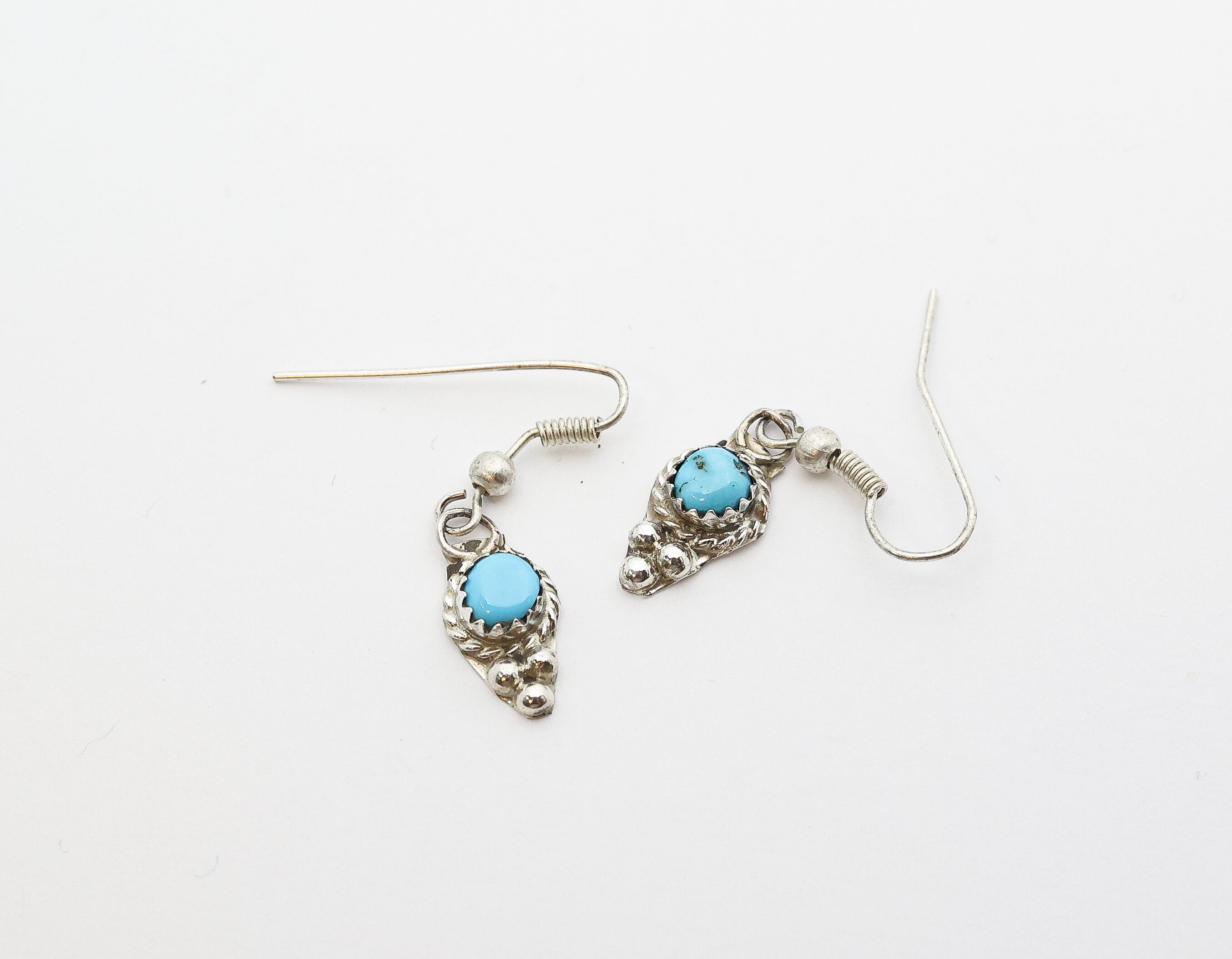 NAVAJO TURQUOISE CLUSTER PIERCE ターコイズピアス 【公式通販】