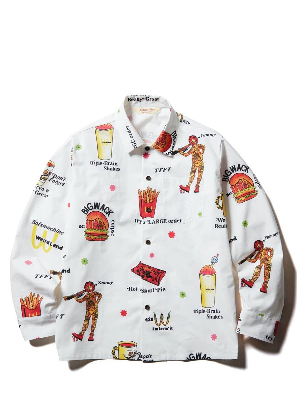 SOFT MACHINE/ソフトマシーン LOVIN IT SHIRTS S/S｜メンズ