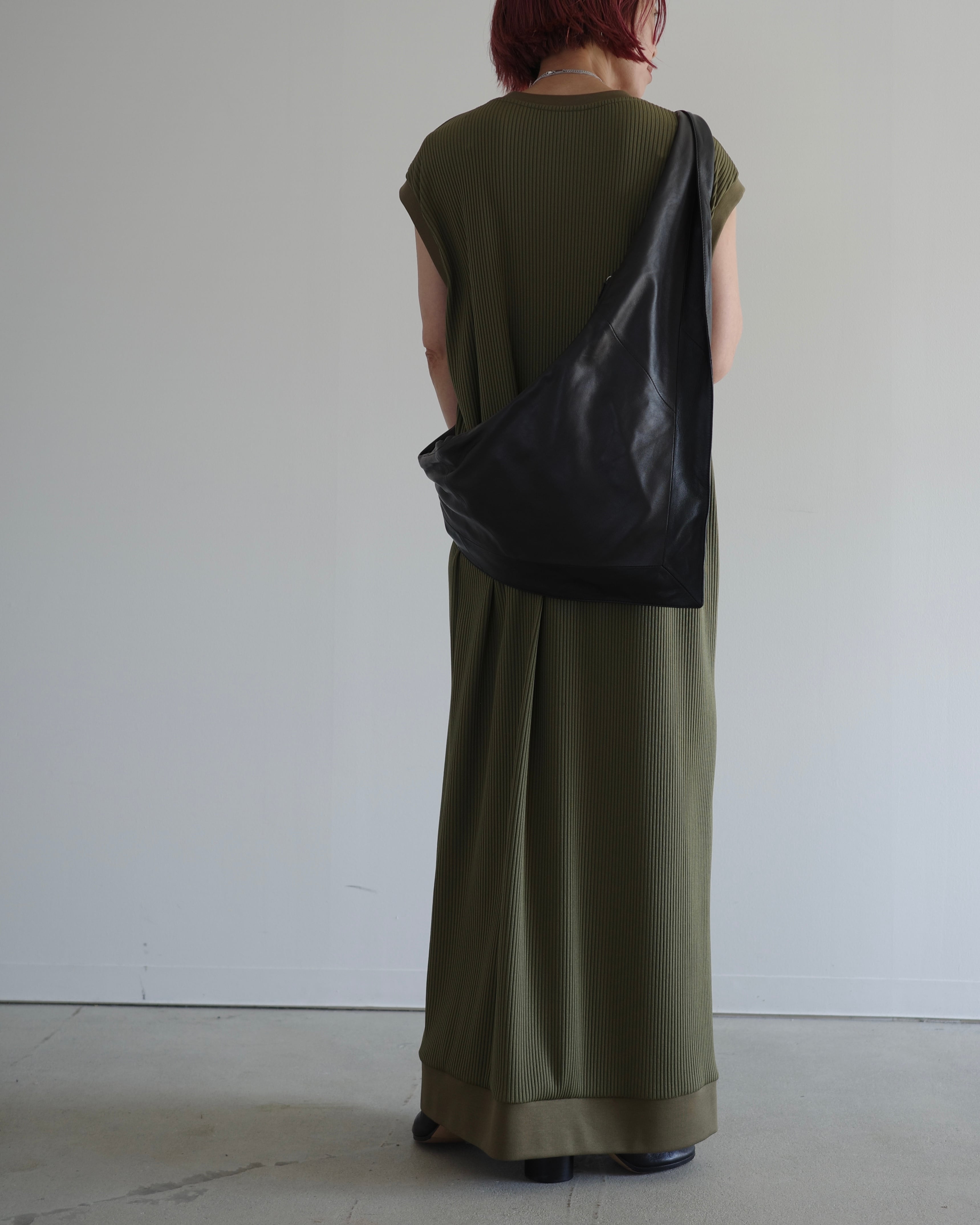 THE RERACS / SLEEVELESS RIB DRESS | LA VILLA ROUGE