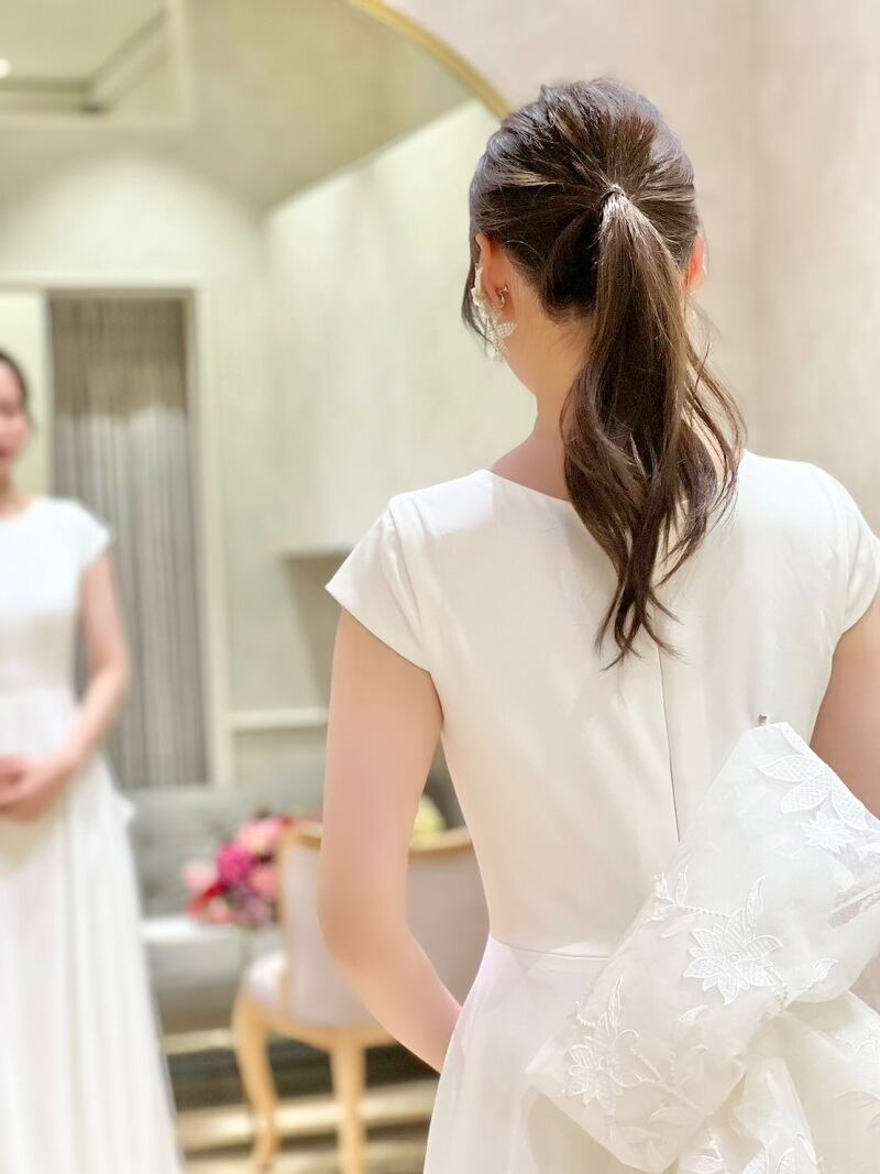 華やか パーティードレス デザイン性 ファスナー スレンダーライン  