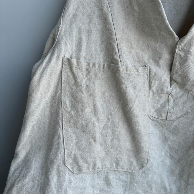 French Navy セーラーシャツ ショールカラー 30s 画像8