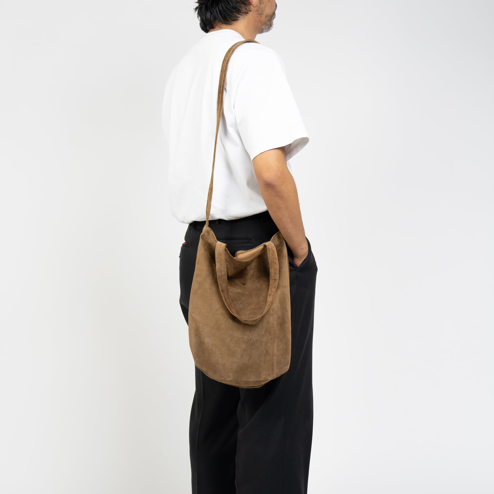 Suede Tote Bag M | DECi
