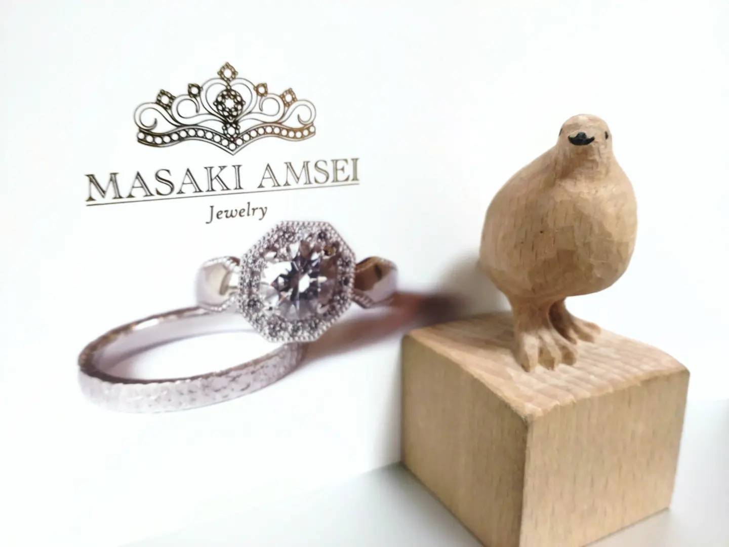 MASAKI AMSEI×高橋広平 雷鳥保護プロジェクトコラボ 】羽ばたく雷鳥の