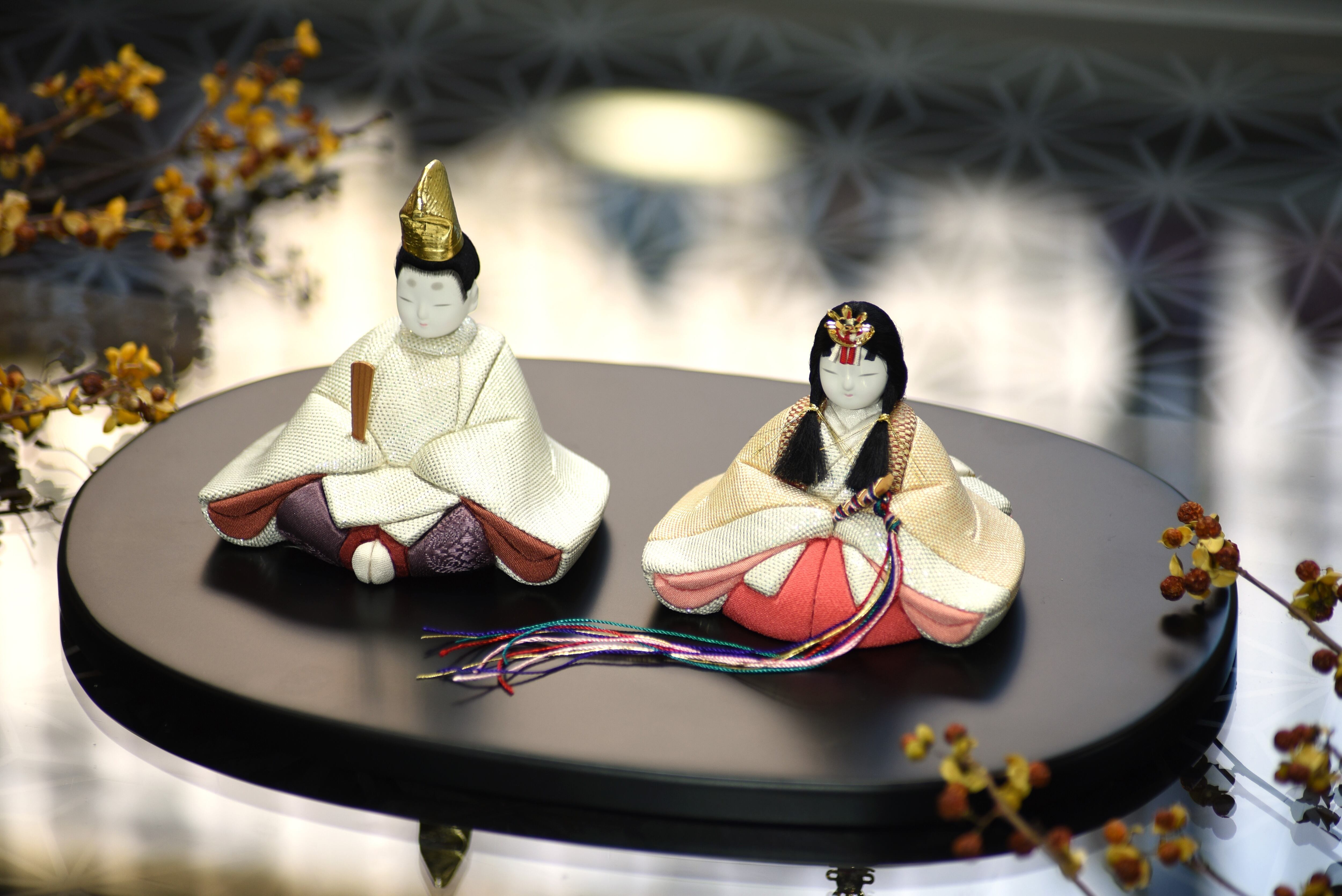 雛人形 有松陽寿作 延喜雛 雛人形 有松陽寿作 延喜雛 有松人形工房 立ち雛 | 金彩蒔絵 |