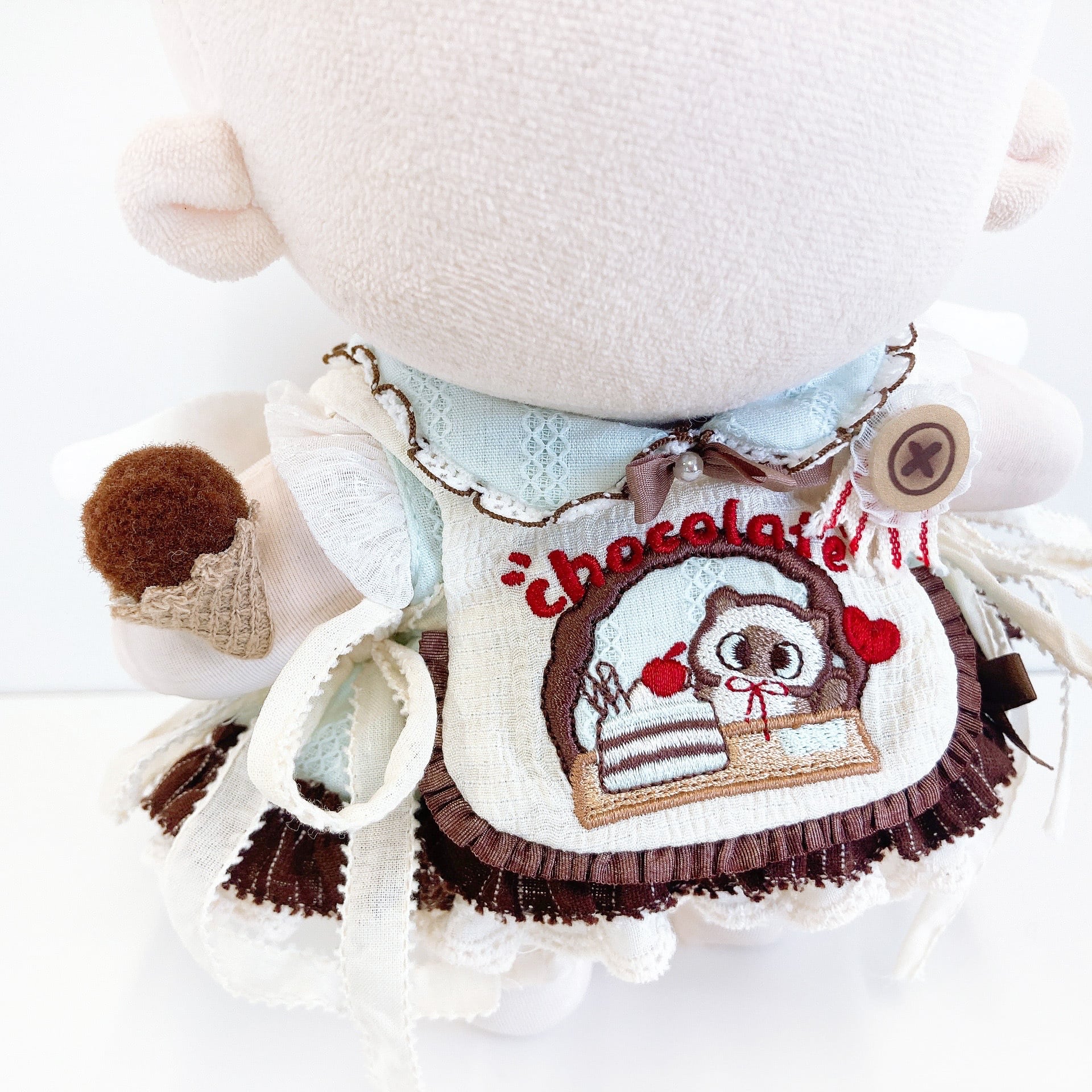 1162【20cm】チョコレートキャットの衣装セット | Little Closet