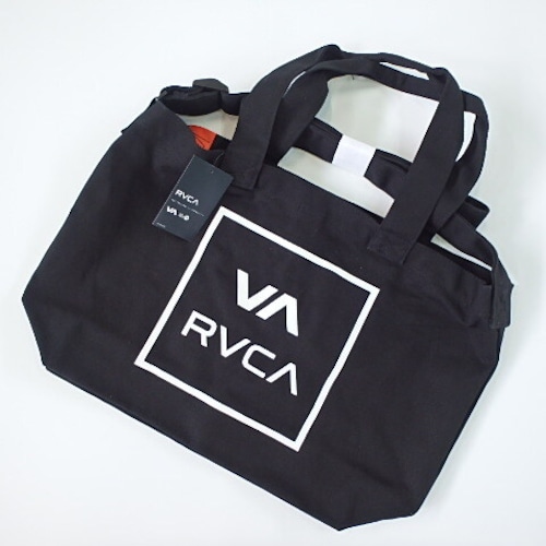 RVCA TOTE BAG BK /ルーカ BAG トートバッグ ブラック