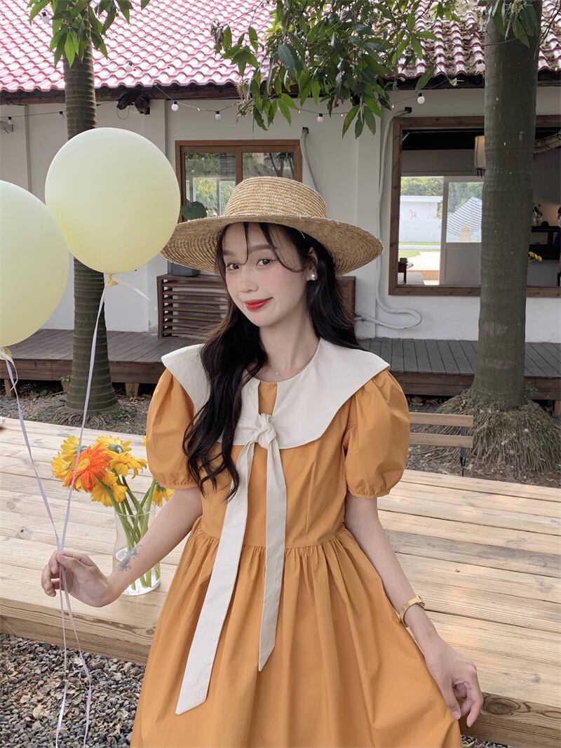 小さくてフレッシュで甘いドレスサマードレス2022新中学生 小さくてフレッシュで甘いドレスサマードレス2022新中学生