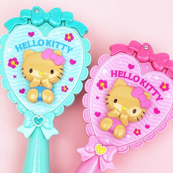 レトロ‼️レア！！キティ南国フルーツ デザイン ヘアブラシ ヘアケア