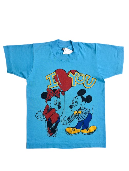 【130cm】VINTAGE 90's ミキミニ Tシャツ【10403】※