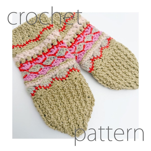 [Pattern] フェアアイルミトン