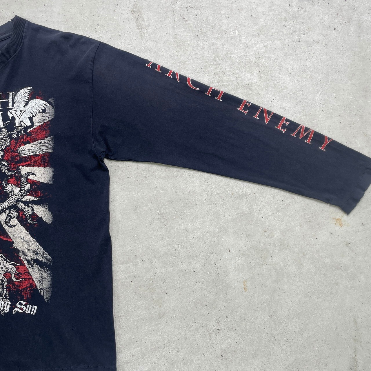 00年代 ARCH ENEMY バンドTシャツ バンT ロングTシャツ ロンT メンズL 