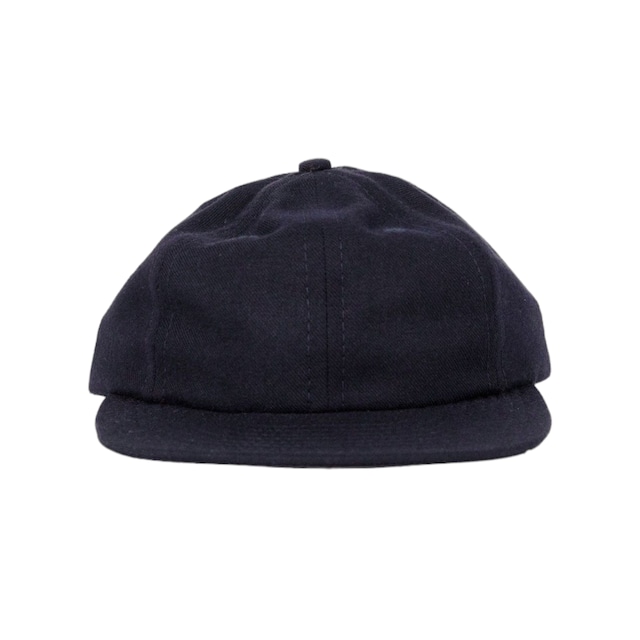 Lite Year Wool Serge 6 panel Cap Navy