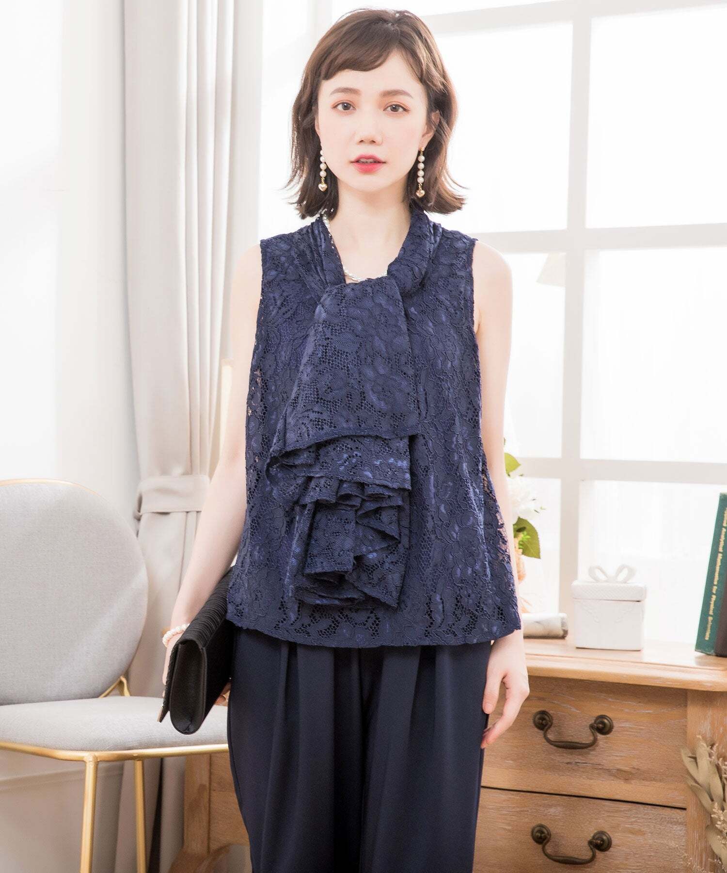 即日配送 送料無料 4way パーティードレス パンツスーツ セットアップ