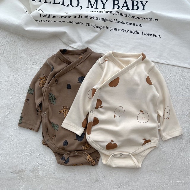 【BABY】アップルアソートロンパース