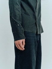 Asymmetric Button Shirt