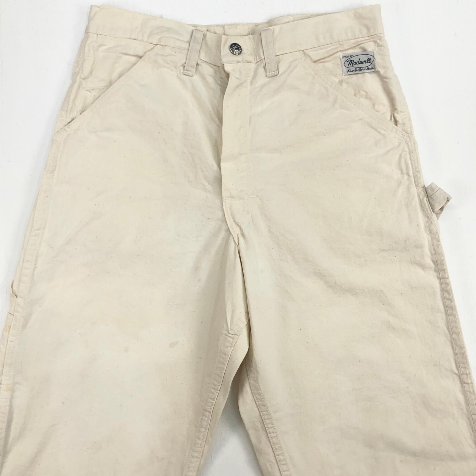 MADEWELL メイドウェル 70年代 ホワイト ペインター パンツ SCOVILL MADEWELL メイドウェル 70年代 ホワイト ペインター パンツ SCOVILL