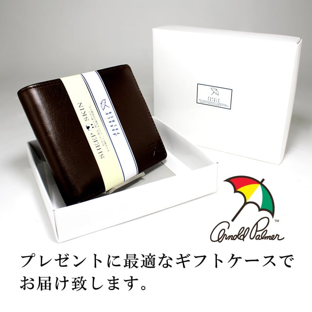 限定300体 ノリタケ アーノルドパーマー 陶器像 アーノルドパーマー 財布 ： 純札入 PECORA（ペコラ）シリーズ 4AP3312