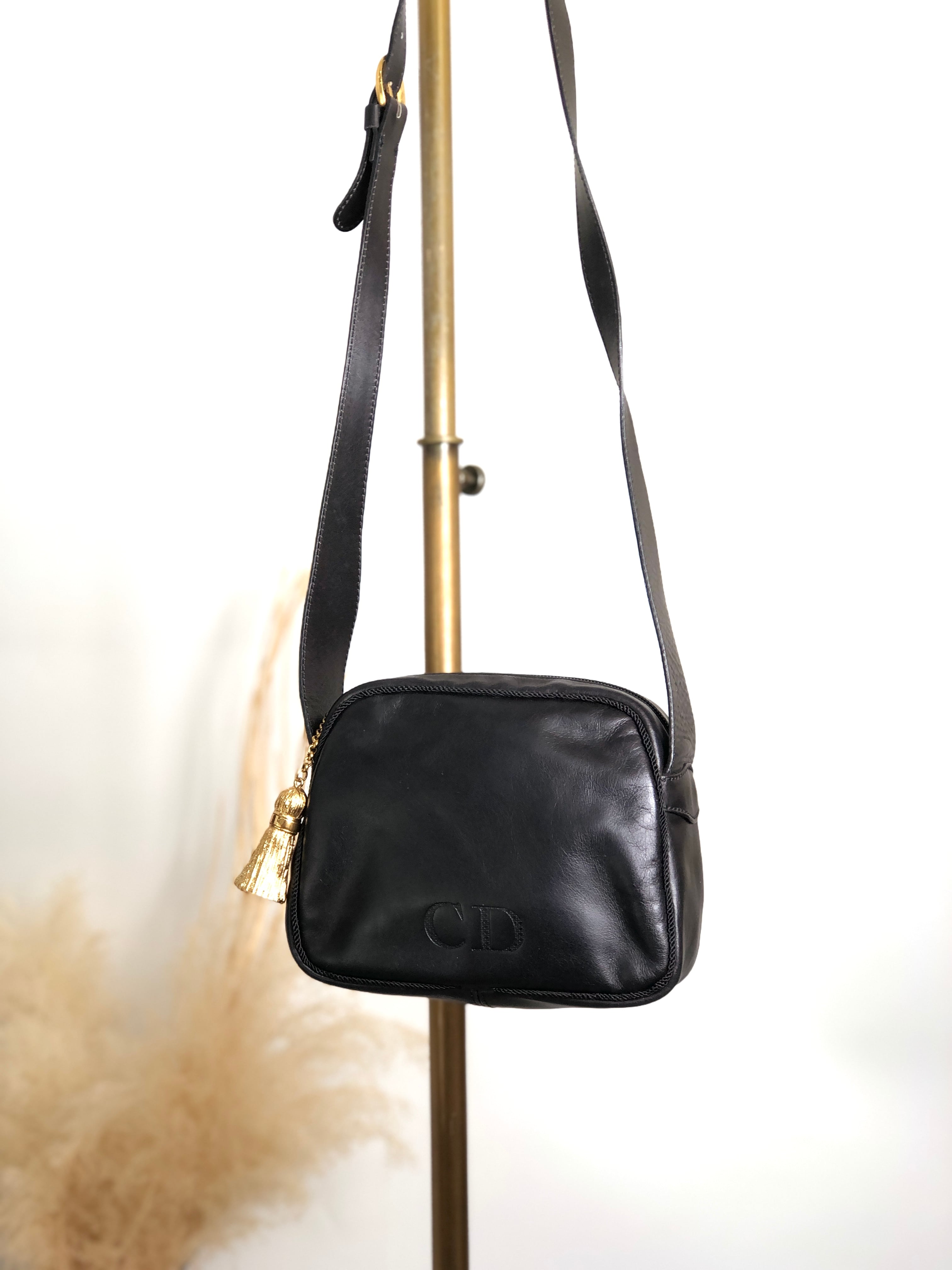 Christian Dior クリスチャン ディオール ショルダーバッグ ブラック