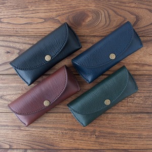 ゴートレザーメガネケース