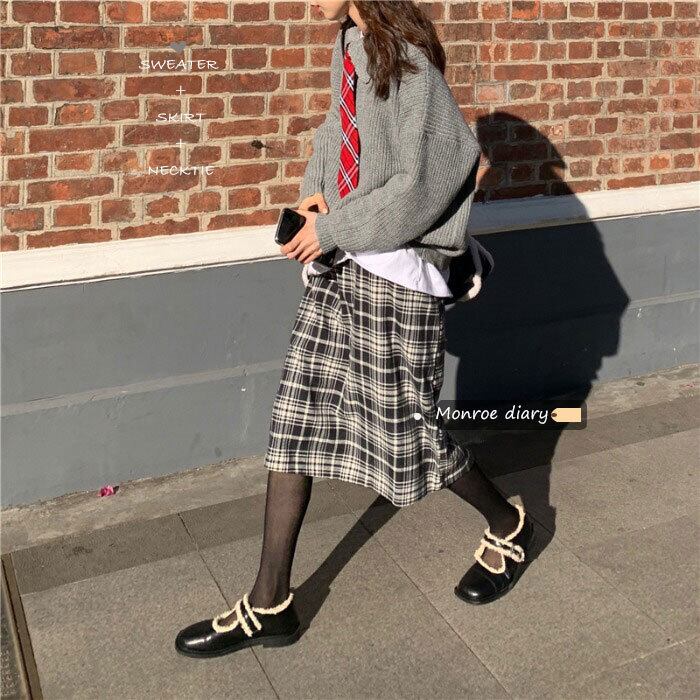 スタイルセーター スカート スプリング薄手 春物 モンロー52170738332