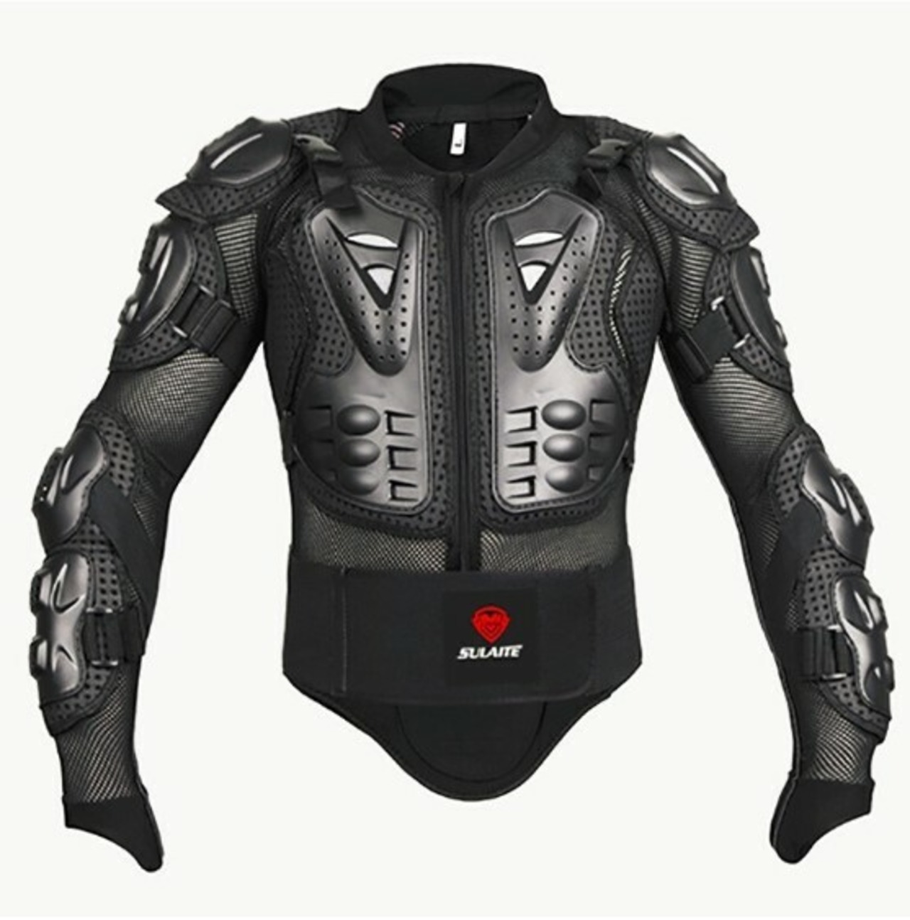 バイク プロテクター 【黒/ブラック】 SULAITE 1セット モトクロス 