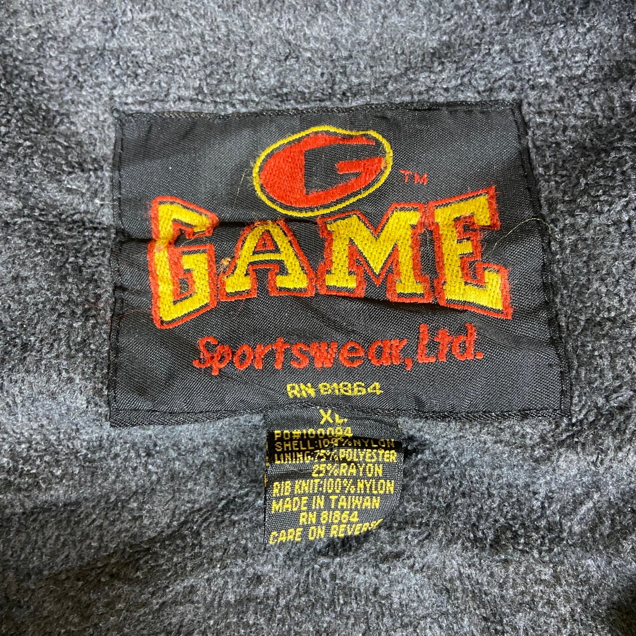 00年代 NYPD FDNY 企業ロゴ刺繍 ナイロンジャケット メンズXL 古着 00s