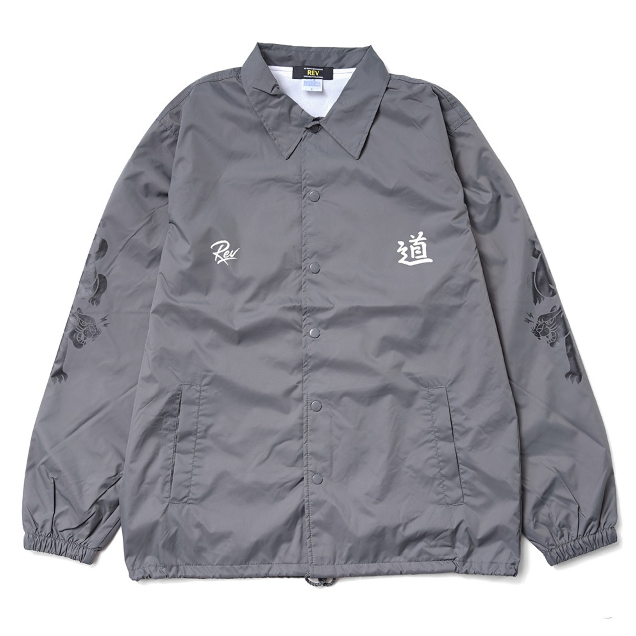 "PANTHER" COACH JACKET GRAY