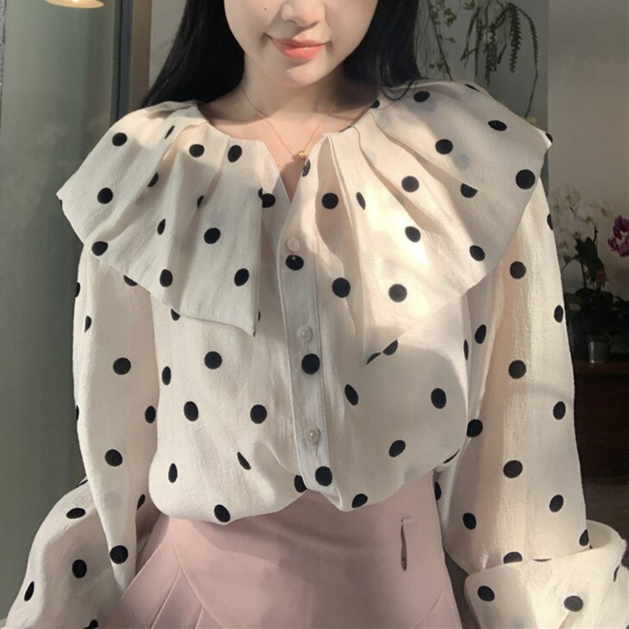 マリシアスイム とりこし ドット柄トップス♡ 