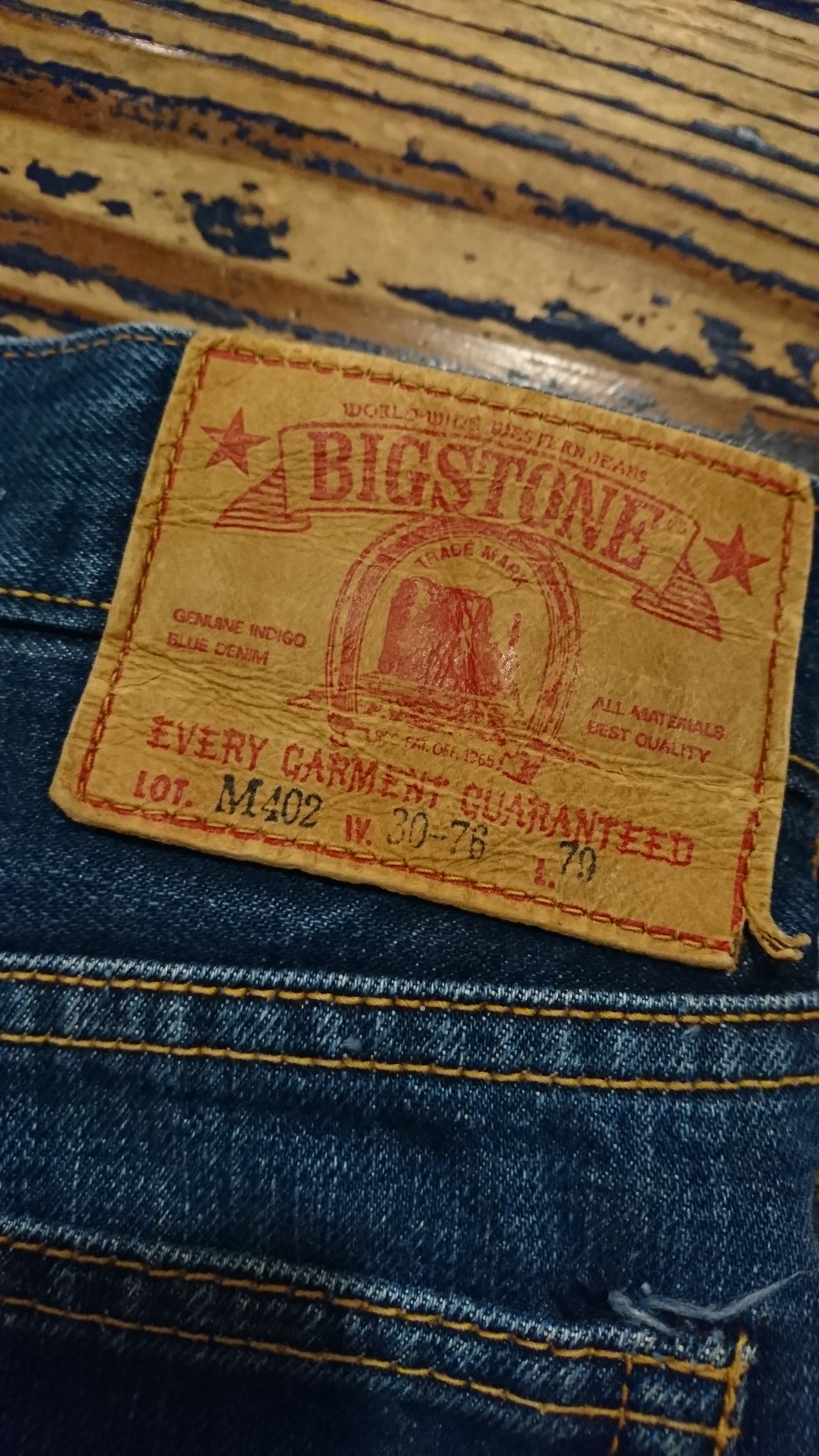 1970年代　BIGSTONE　ビンテージ　状態良好　A505 W33 L79