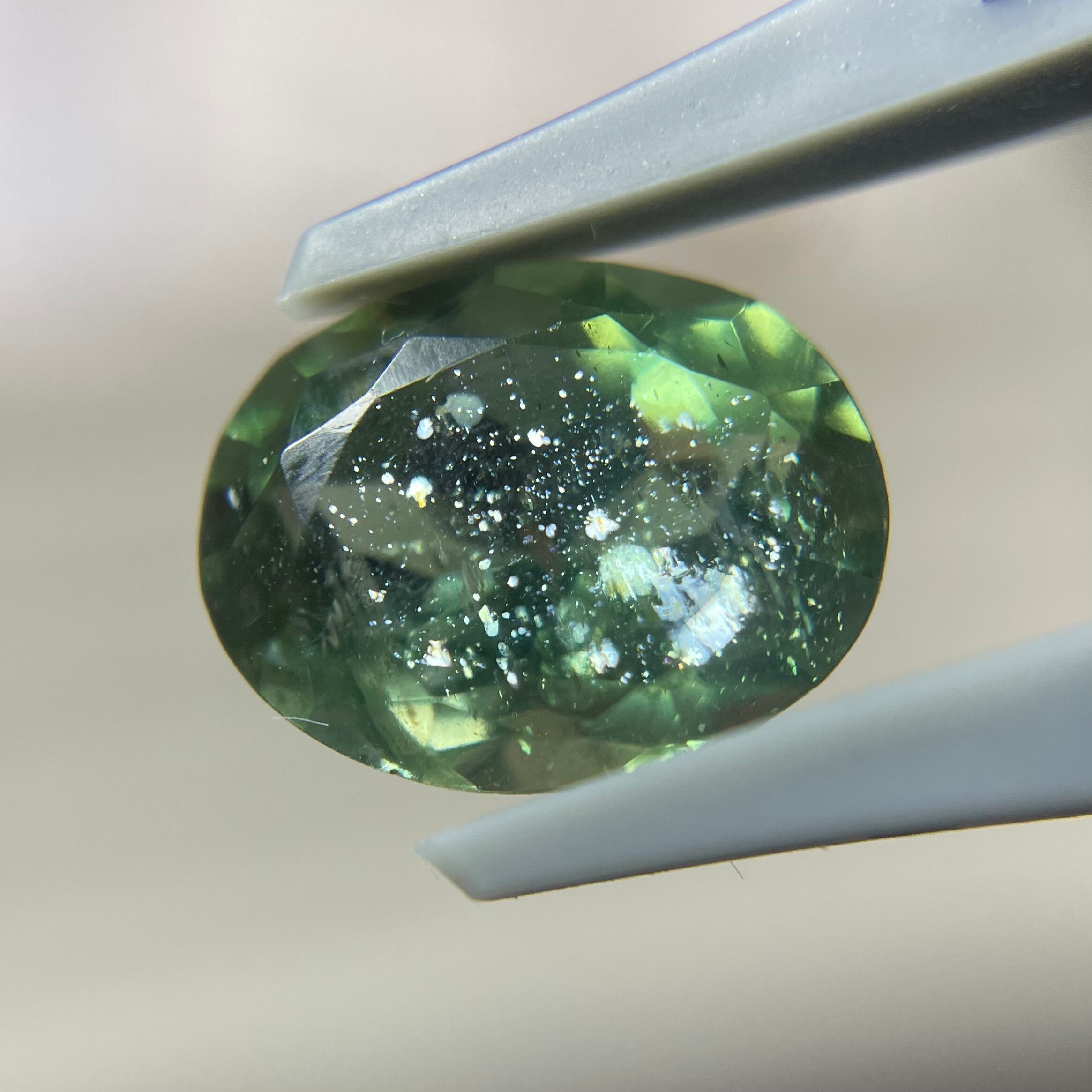 アパタイトサンストーン（アパタイト）/ ルース, 3.370ct | Stella & uni
