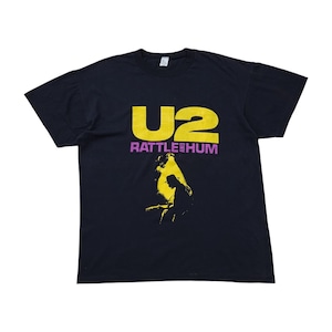 U2 RATTLE AND HUM MADE IN ITALY T-SHIRT SIZE XL (USED)