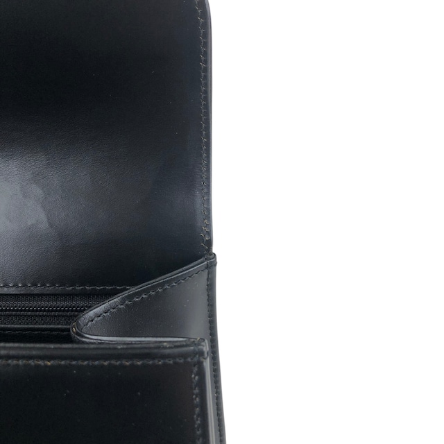 Christian Dior クリスチャン ディオール トートバッグ ブラック ロゴ オーバル レザー vintage ヴィンテージ オールド ye2nnm