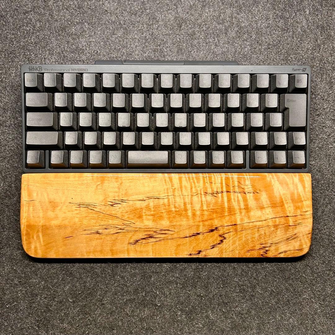 HHKB キーボード アームレスト パームレスト リストレスト 木製 天然木