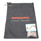 社交ダンス 衣装 スタンダード シューズ 5 1/2サイズ ピンク系 オレンジ系 SUPADANCE 靴 くつ ヒール レディース 無地 シンプル 光沢 上品 イングランド製 ダンス衣装 練習 レッスン イベント ステージ かわいい 明るい 華やか パーティー