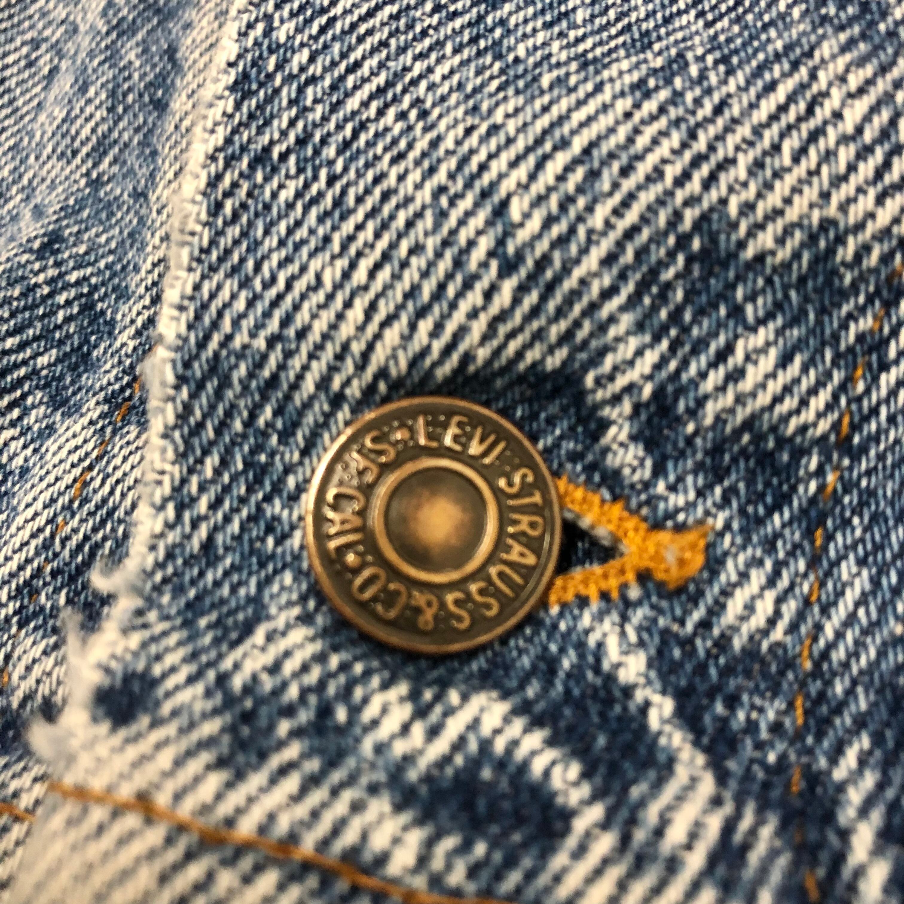 90s Levi's 70507/Denim Jacket/USA製/L/デニムジャケット/ボタン裏527