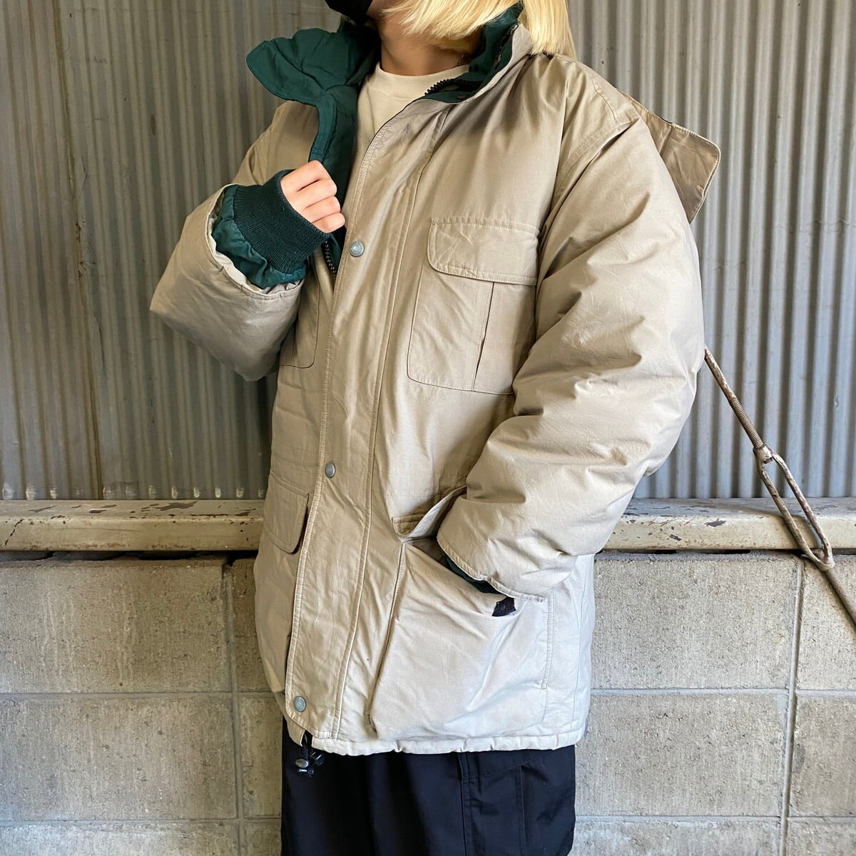 Eddie Bauer エディーバウアー RIDGE LINE グースダウン ジャケット 