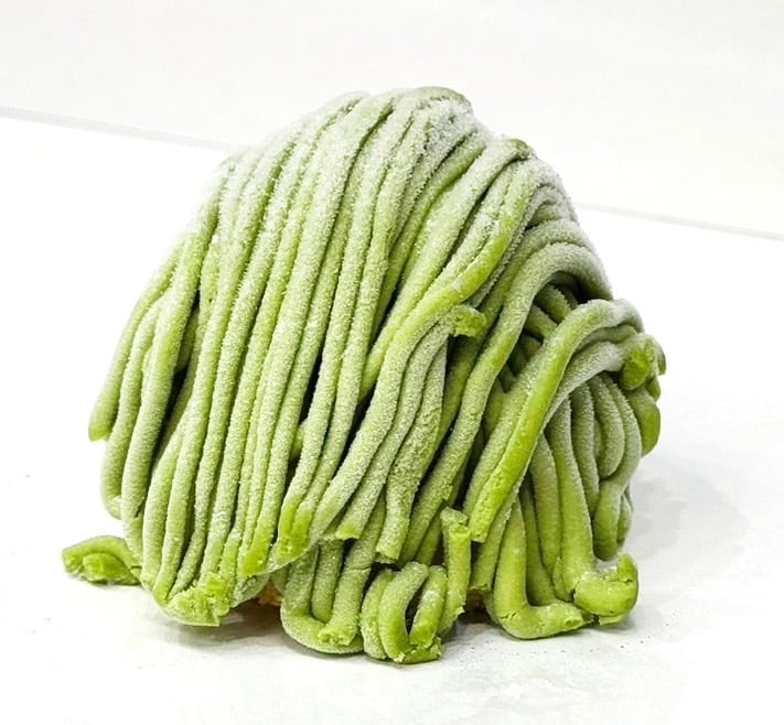 八女茶モンブラン（4個入り）450円/1個 | IMOKURIEMON