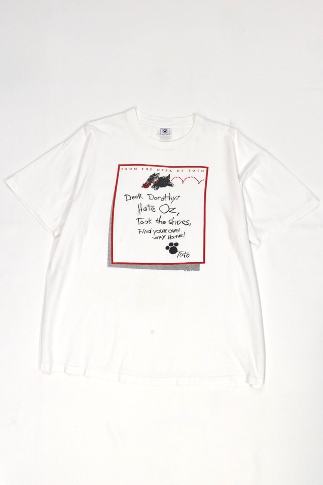 Wizard of Oz "From the Desk of Toto" t shirt