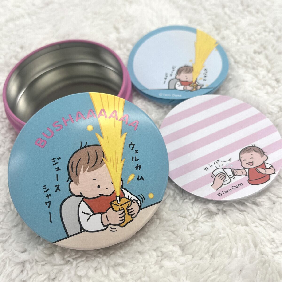 おおのたろう×学研ステイフル ジュース 缶入りメモ CA01