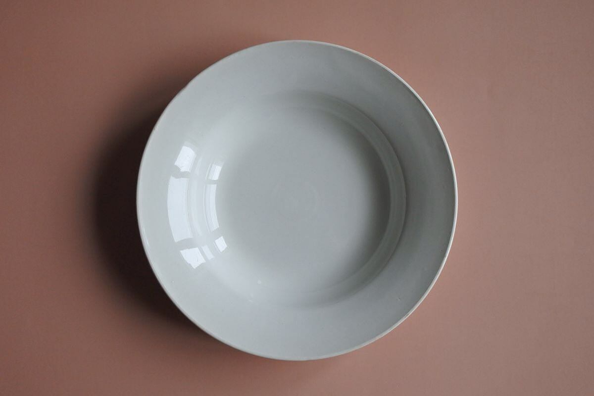 C.1920-1950 French Bowl, Digoin & Sarreguemines D