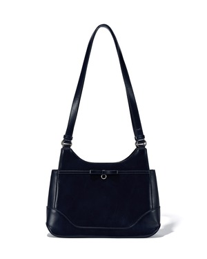 [MSCHF] FLAT BOW RING SHOULDER BAG_DEEP NAVY ミスチーフ 正規品 韓国ブランド 韓国ファッション 韓国代行 韓国通販 mischief 日本 店舗