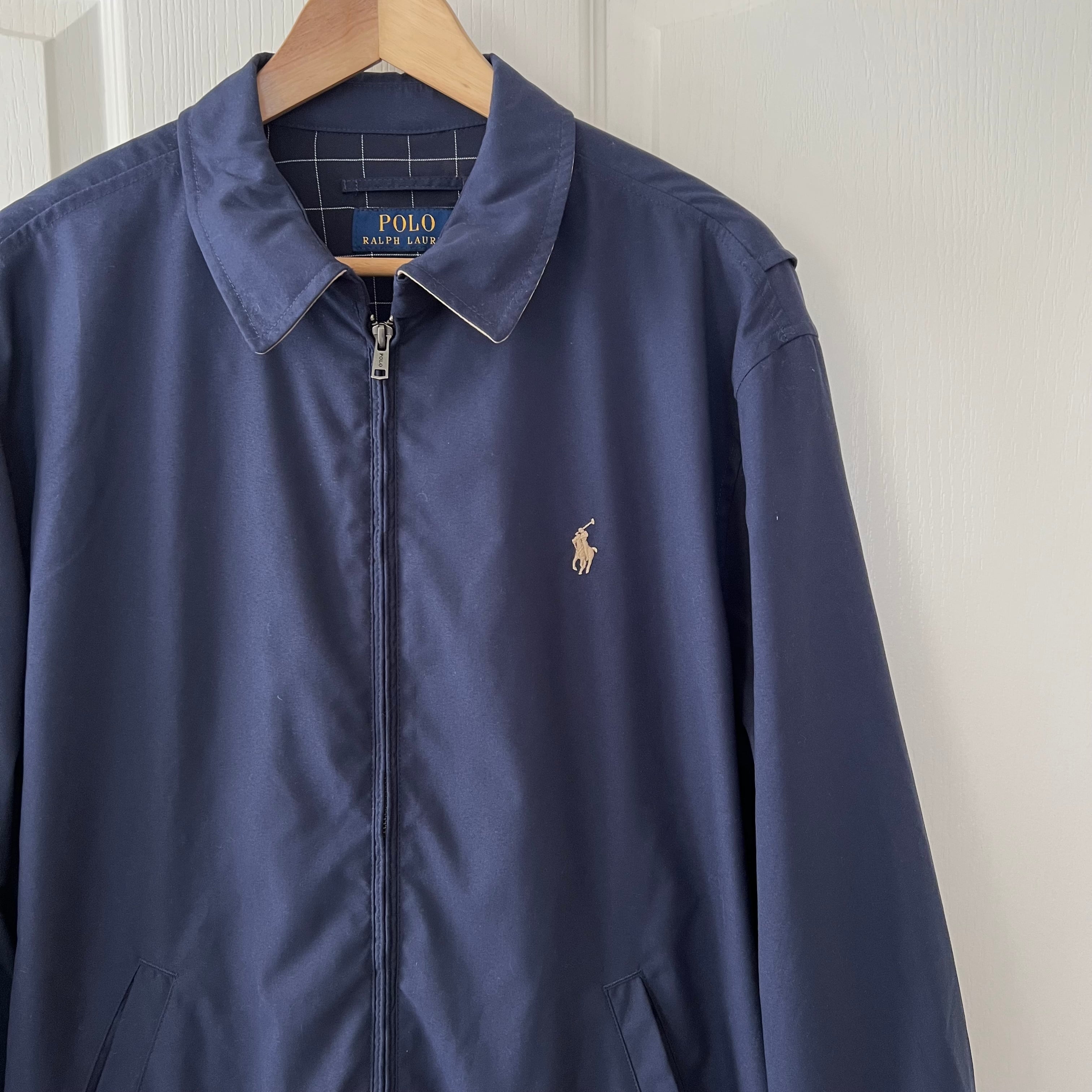 Ralph Lauren ラルフローレン スウィングトップ ブルゾン ネイビー L
