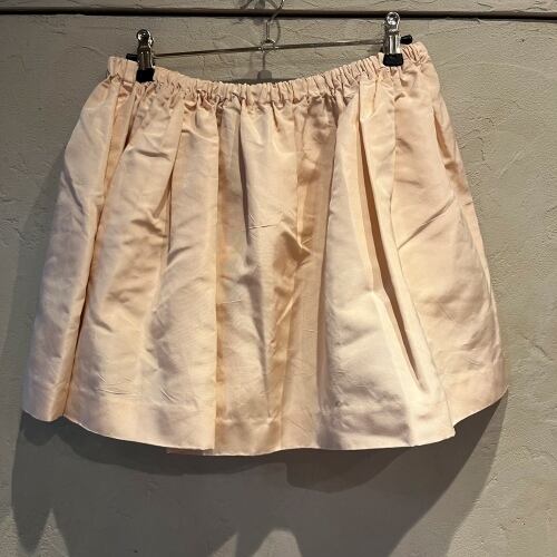 MiuMiu ミュウミュウ シルクスカート ピンク系 【代官山k12