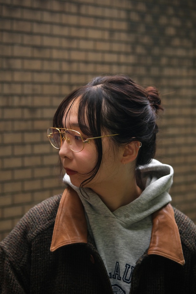 IORI／"Cartier" Santos de Cartier eyewear／two bridge