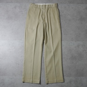 80s Dickies 874 work pants "made in USA" beige [W31L31相当] 古着